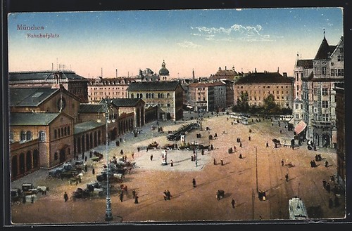 München ansichtskarte - münchen,,