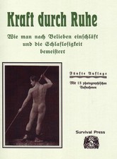 Kraft durch Ruhe - innere Unruhe beseitigen Kraft Schönheit Gesundheit erlangen