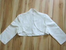 neuer Brautbolero ivory Gr