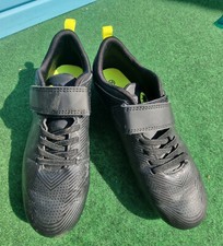 Doodogs Kinder Fußballschuhe mit Spikes Noppen Gr. 36 wie neu schwarz grün neon