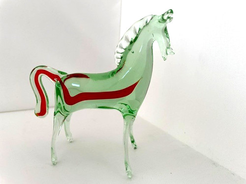 Glas pferd wohl murano - pferd,