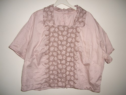 Bluse spitze altrose vintage - bluse,