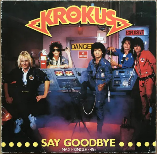 Krokus say goodbye vinyl - krokus,