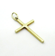 Wunderschönes Kreuz 333er 8K Gold INRI Kommunion Jesus Kirche Glauben Segen