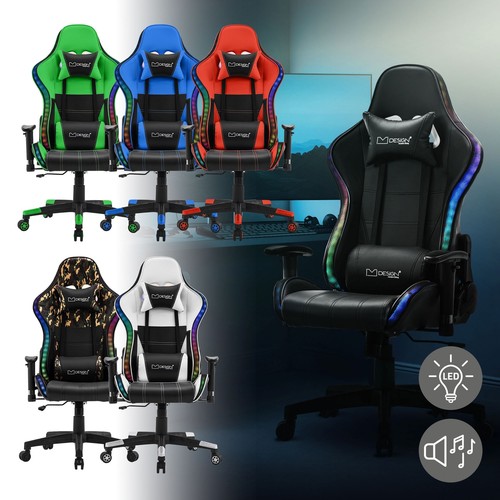 Led gamingstuhl - led,