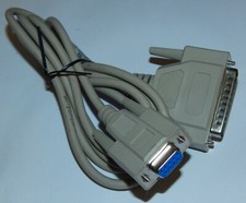 RS232 Kabel von DB25 auf DB9 Lantronix 500-163 f UDS1100 Universal Device Server