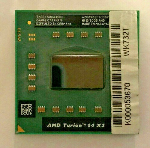 Amd turion mobile tl 58 - 64, x2