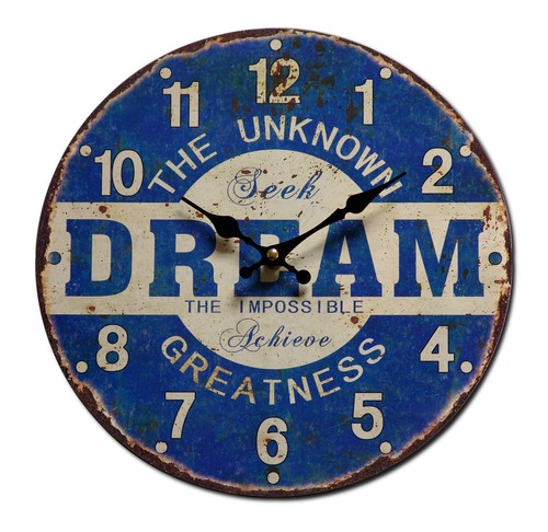 Wanduhr vintage retro - wanduhr,