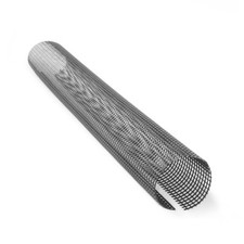 Dachrinnenschutz Laubschutzgitter Laubstop für Dachrinnen HaGa®100mmx125mm 1m L.