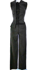 Malloni Jumpsuit grau Wolle