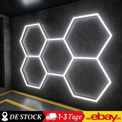 Hexagon led lampe - 5x,
