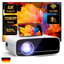 Beamer 4K Unterstützt, 15000L