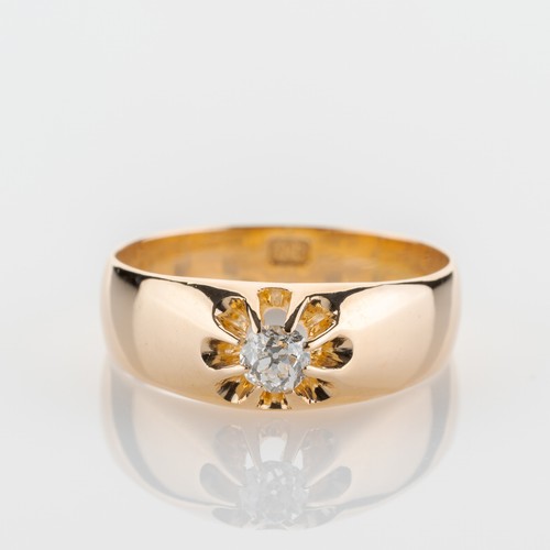 Ring aus 585er gelbgold - ring,