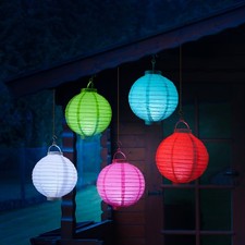 LED Lampion Papierlaterne