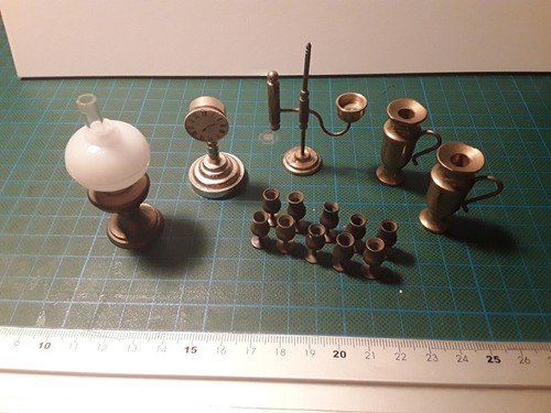 Messing miniaturen setztkasten - messing,