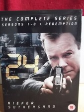 24 (Kiefer Sutherland) komplette Serie DVD   -Sprache: NUR ENGLISCH!!!-