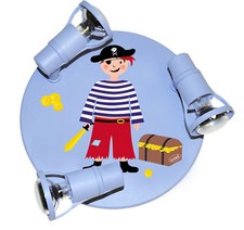 LED Kinderzimmer-Deckenleuchte