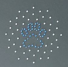 Hotfix Strassbügelbild Motiv