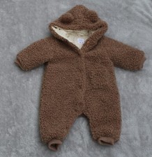 Zara Baby Overall 3-6 Monate 68 cm Winter Einteiler Braun Mädchen Jungs