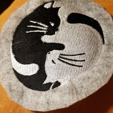 Stickdatei, sticken, Katzen