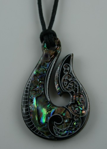 Fishhook paua muschel - fishhook,
