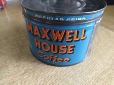 * MAXWELL HOUSE COFFEE KAFFEE ORIGINAL  geöffnet leer  CAREPAKET