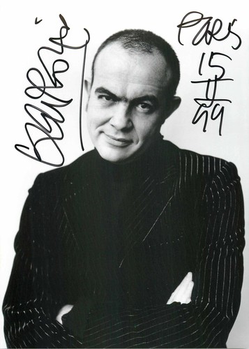 Autogramm christian lacroix - christian,