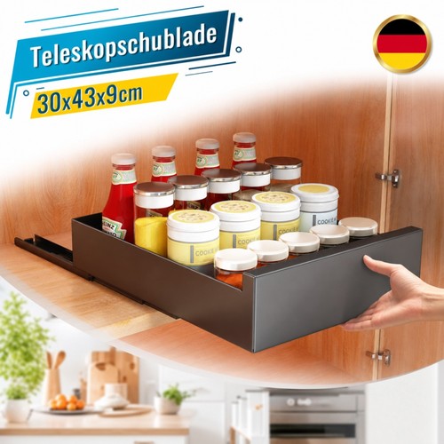 Teleskopschublade ausziehbar