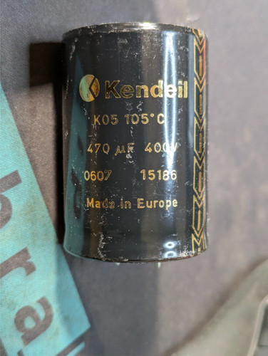 Elko kendeil 470uf - |, |
