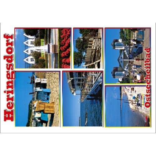 Heringsdorf usedom postkarte - heringsdorf,