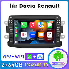 64G DAB+ Android Autoradio GPS Für Renault Dacia Duster Sandero Lodgy Carplay BT