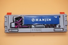Herpa Spur H0 313155 Scania CS 20 HD 40 ft. HC Container-Sattelzug Hart/Hanjin
