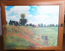 Claude Monet, Druck auf Holz