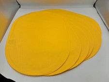 Sander Tischset Follo, Fb. 09 zitrone, 6 Stück, acryl Beschichtung, abwischbar