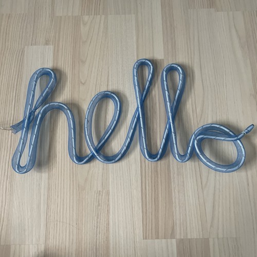 Tchibo schriftzug hello - tchibo, /