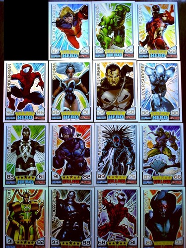 Topps hero attax - attax, 1