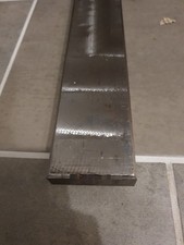 1.5634/75Ni8 - Damast-/Messerstahl - 60x21x203mm - Präzisionsflachstahl