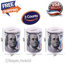 Large 8.5" Ben Franklin $100