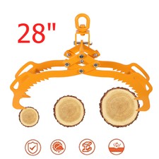 28inch Forstzange Rückezange 1500 kg Holzzange Hebezange Holzgreifer Packzange