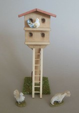 Taubenschlag Taubenhaus rot 17