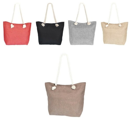 Handtasche maritim leinen - handtasche,