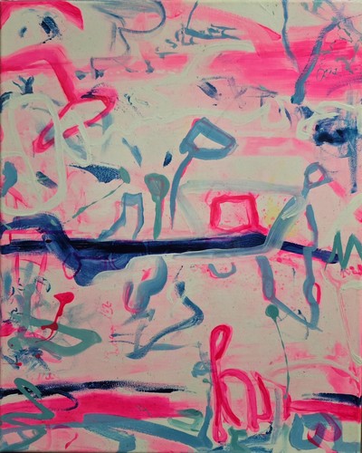 Gehen sie acrylbilder - da,