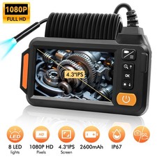 2-5m Industrie Endoskop 1080P HD Inspektionkamera IP67 8mm Rohrkamera Endoskop