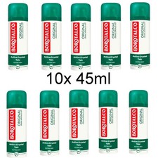 10x 45 ml Borotalco Deo Spray Original Mini Deodorant 48h Schutz 0% Alkocol neu