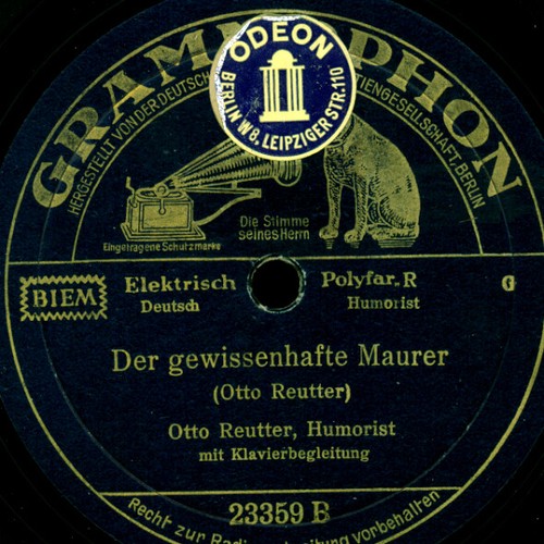 Otto reutter der gewissenhafte - otto,