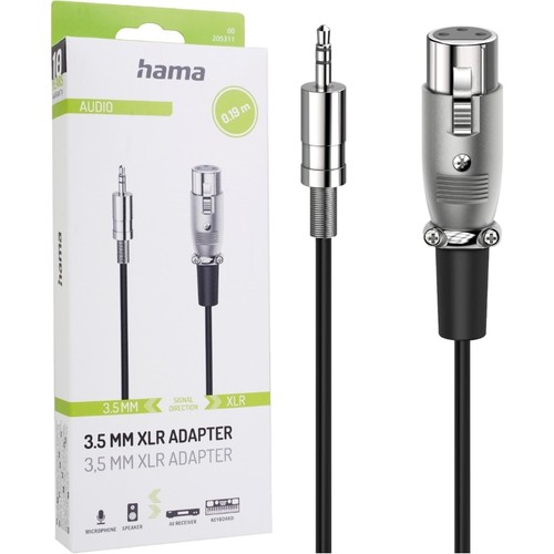 Hama kabel adapter - kabel-adapter, 3,5mm