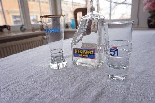 Pastis karaffe ricard mit - pastis,