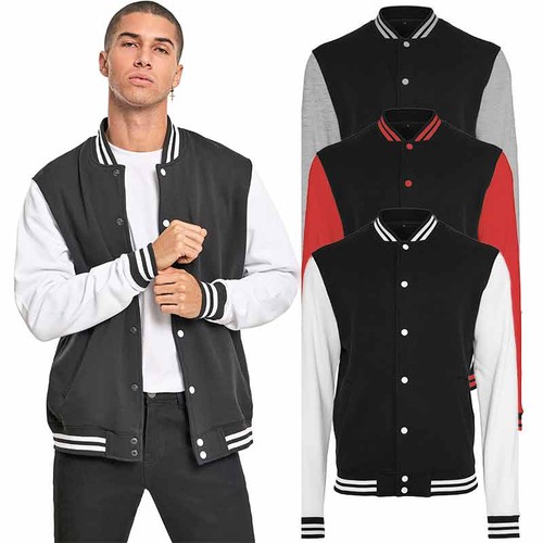 Herren sweat college jacke - herren,