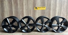 4x Original Alufelgen 17 Zoll Skoda Rapid Fabia 5J Nabendeckel 5JA0601025H