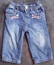 Jeans, Gr. 74, blau